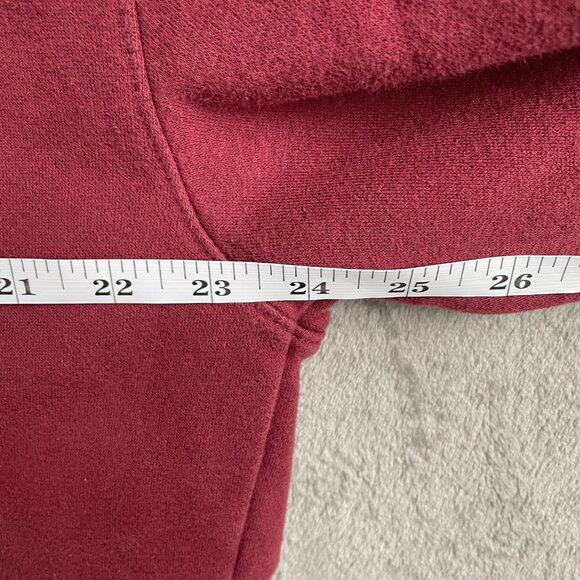 Hollister Hoodie Men’s XL Red Script Logo Must-Have Collection Pullover - Picture 5 of 7